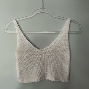 Crop Knit Tank Size XS